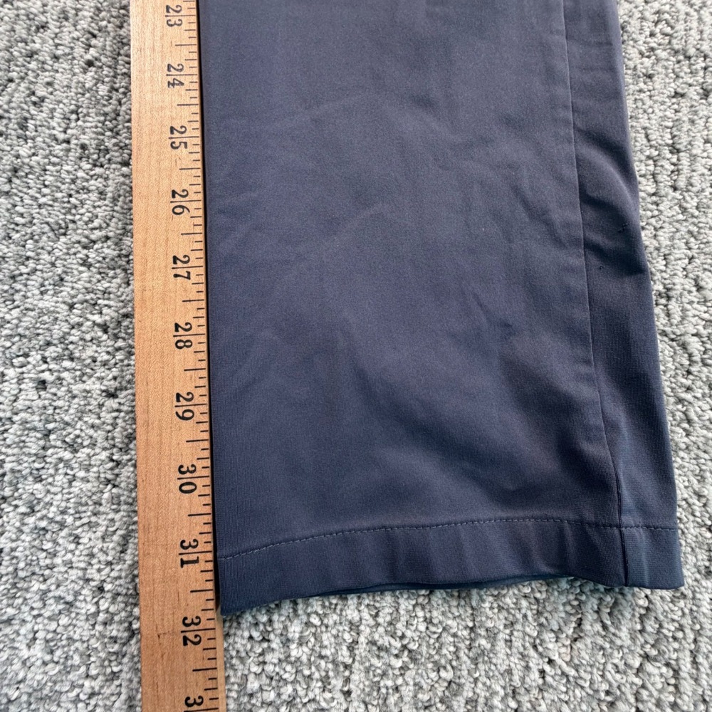 Rhone Commuter Pants Mens 32 Gray Slim Fit Technical Stretch Trousers - Picture 7 of 8